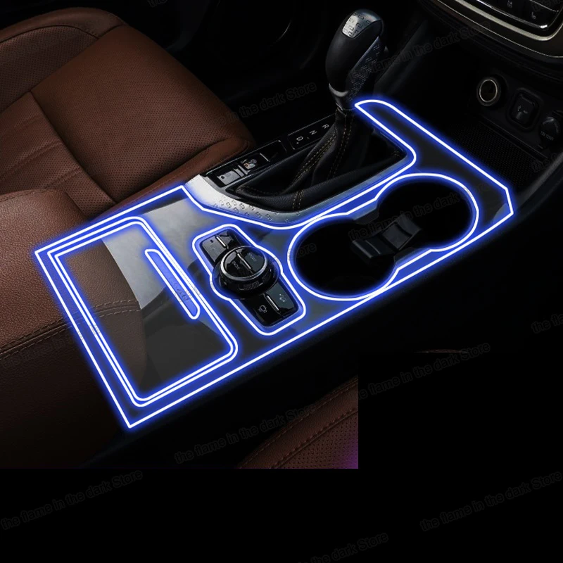 Lsrtw2017 TPU Car dashboard gps sticker navigation screen gear lcd Protective Film for Changan cs95 2017 2018 2019 2020 2021 | Автомобили