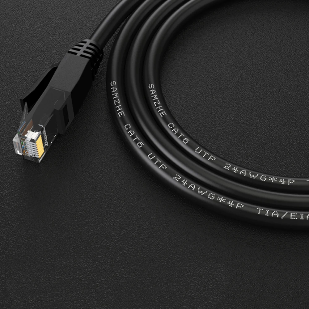 Кабель Gigabit Ethernet Медный Cat6 UTP CAT 6 RJ45 сетевой кабель 20 м/30 м/40 м/50 м шнур для ноутбука маршрутизатор RJ45 сетевой кабель