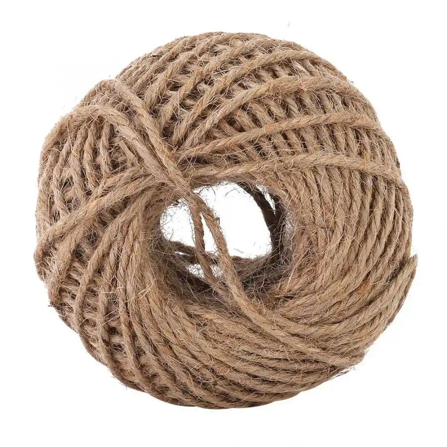 garden plants vines feet natural jute twine string rope arts