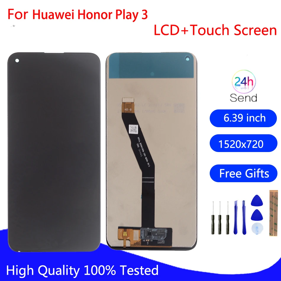 Оригинальный ЖК-дисплей для Huawei honor play 3 play3 сенсорный экран с дигитайзером в сборе