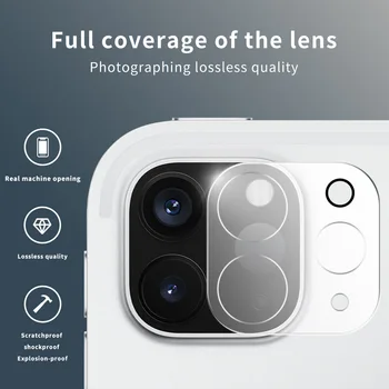 

Back Camera Lens Clear Tempered Glass For Apple iPad Pro 11 12.9 2020 Screen Protector Film Full Cover Protection