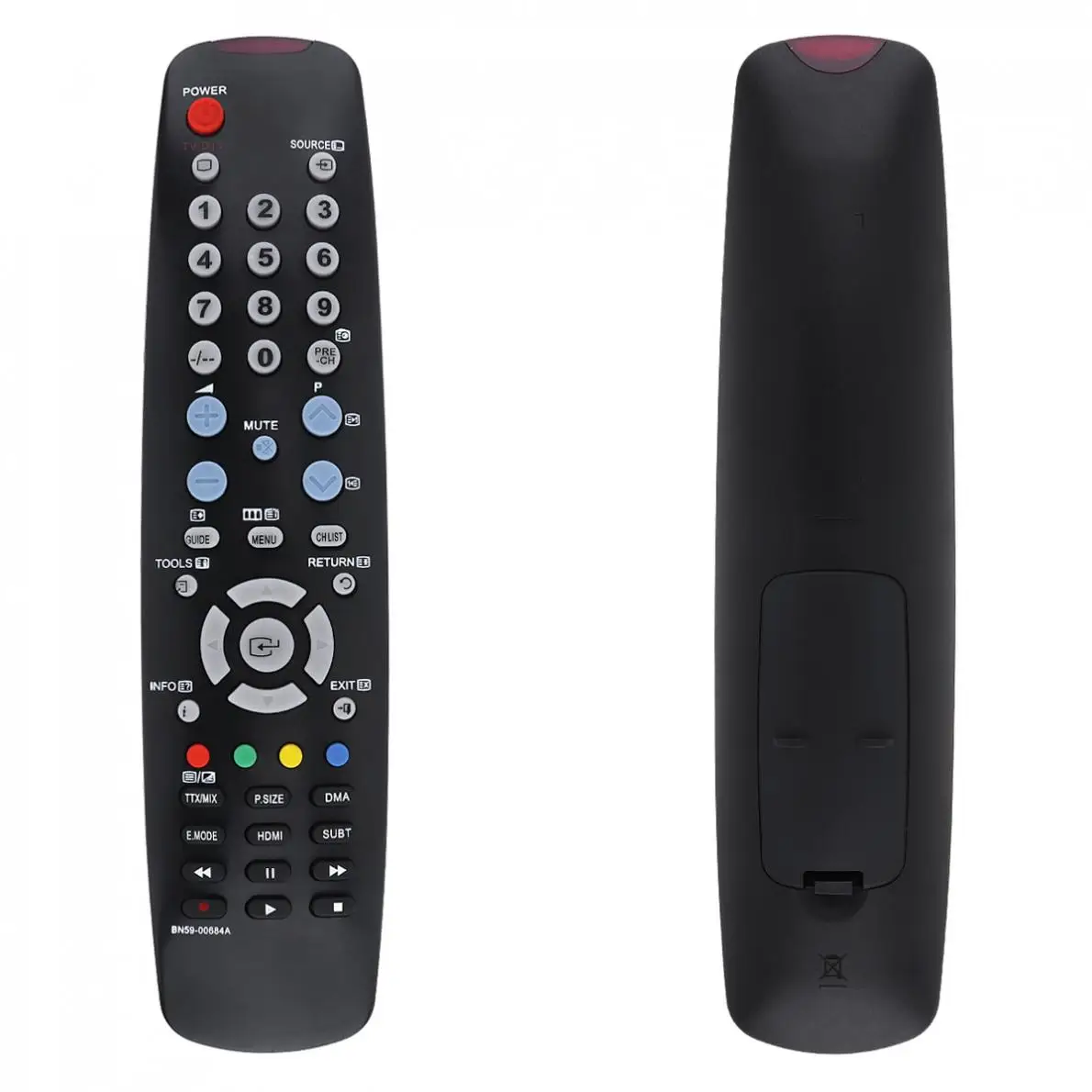 

DigiYes 433MHz IR TV Remote Control with Long Transmission Distance fit for BN59-00684A / BN59-00683A / BN59-00685A Smart TV