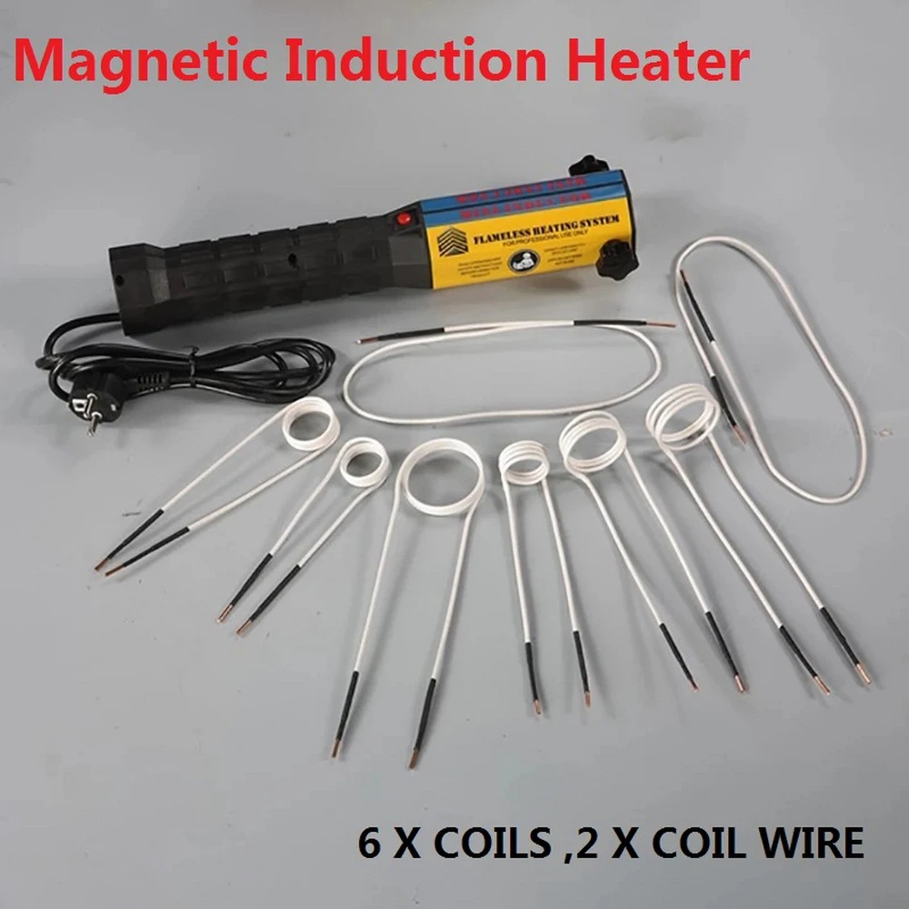 

110V-220V 1000W Magnetic Induction Heater Bolt Remover Repair Machine Tool Screw Tool Bolt Heat Remover Tool Kit Accessories
