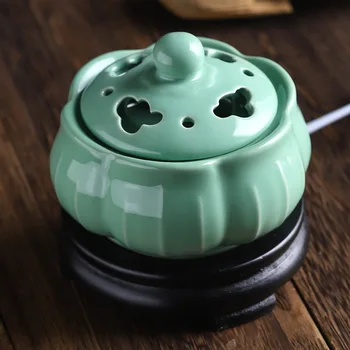 

Electrical Oil Burner Buddha Incense Burner Aroma Lamp Incense Burner Candle Plate Living Room Bruleur Encens Home Decor EB5XX