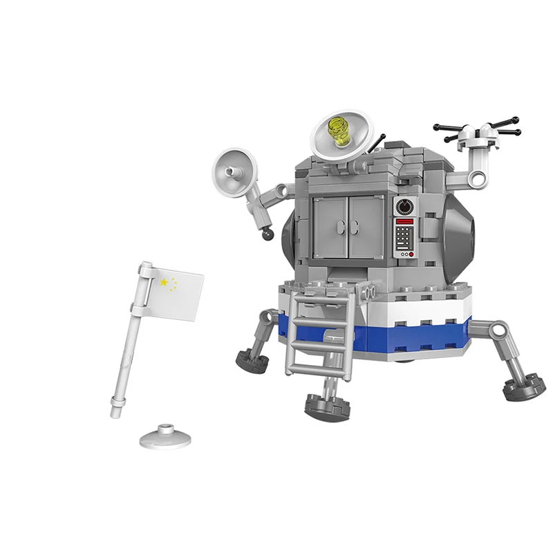 

XINGBAO 16001 Space Exploration Series The Apollo Satellite Sets Building Blocks Aerospace Spacecraft Bricks Compatible Legoings