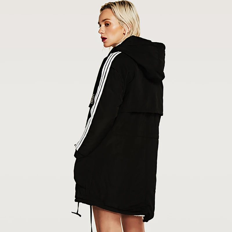 

Basic Coat Female Slim Hooded Brand Cotton Coats Casual Winter Women Pregnant Cloak Maternity Windbreaker Pregnancy Coat Women
