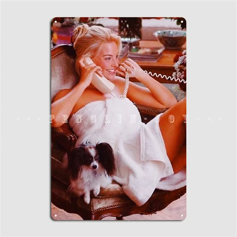 

Margot Metal Plaque Poster Club Home Cinema Classic Plates Tin Sign Poster