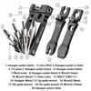 ROCKBROS Mountain Bicycle Tools Sets Bike Bicycle Repair Tools Kit Hex Spoke Wrench Mountain Cycle Screwdriver Tool 16 in 1 ► Photo 2/6