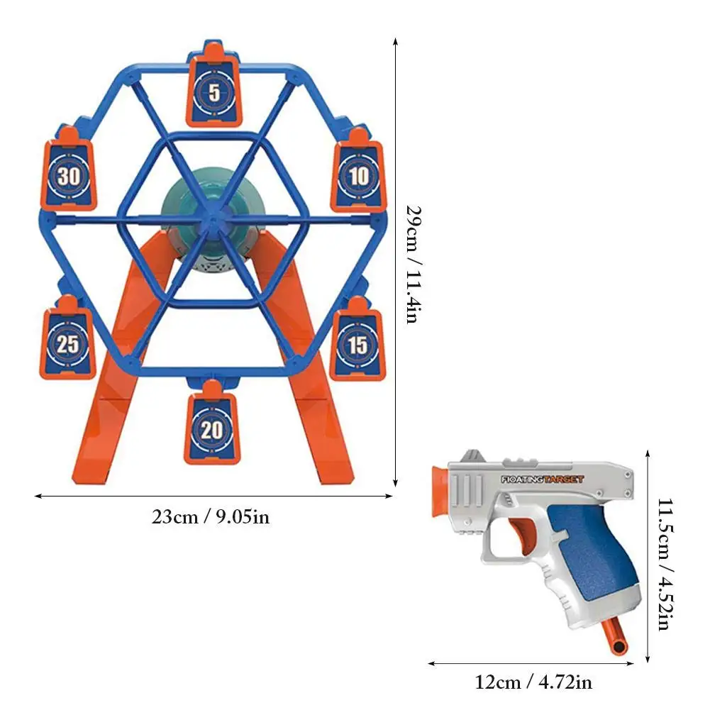 Пистолет Стрельба плавающий парящий шар электронная вращающаяся мишень крытая машина страйкбол забавная Стрельба Цель практика игрушка для детей