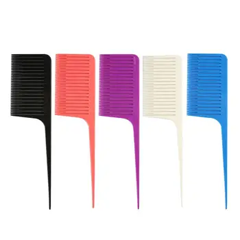 

5 Pcs Plastic Hair Brush Comb Hair Comb for Barbers Professionals