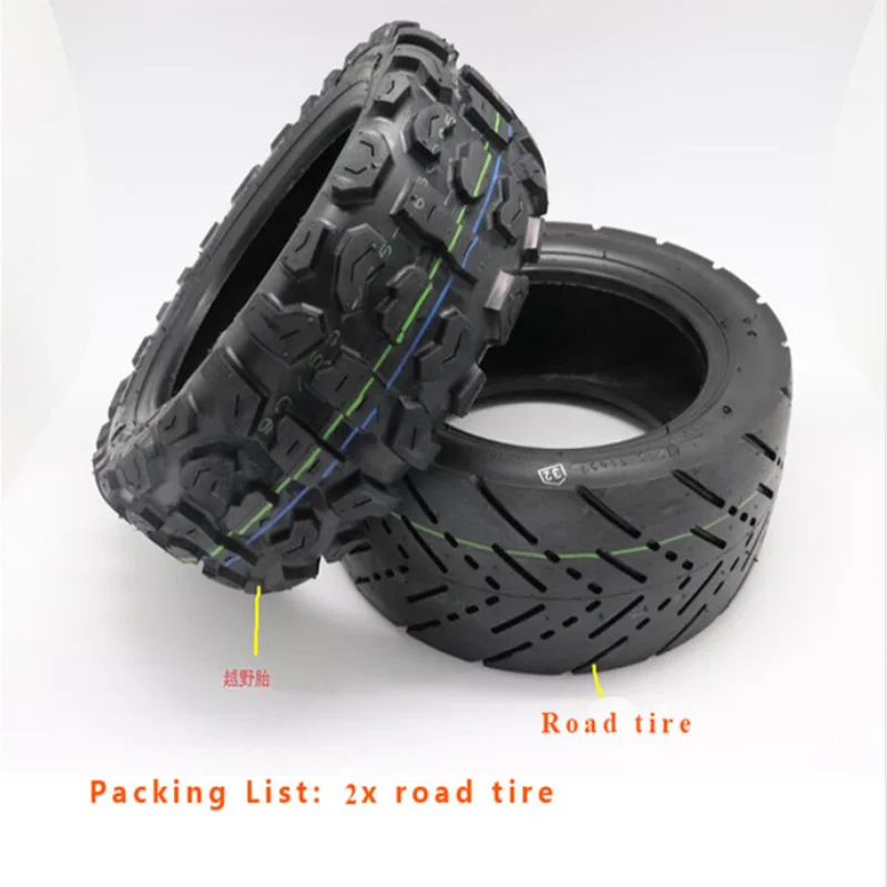 60V 3200W Electric Motor Off Road/Road Tire Front And Rear Motor Wear Resistance Tire Motor Stable Low Noise Slience Accessories - Цвет: 2x Road tire