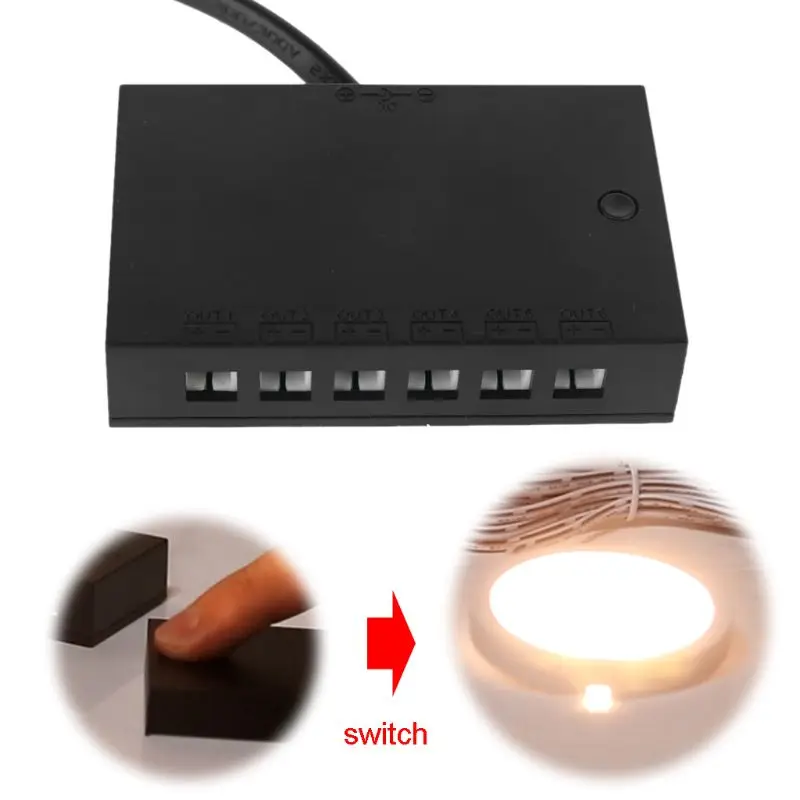 Controle sem Fio Switch para Corredor Conduziu a Luz Toque Off Armário Roupeiro Lâmpada Interruptor Independente 12v-24v 120w on - 3 A Luz lâmpada Interruptor Independente