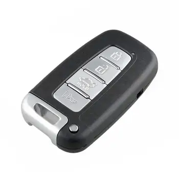 

Car Key Shell Case for Hyundai Azera Elantra Sonata Veloster 2011 2012 2013 2014 4 Buttons Replacement Remote Car Key Fob