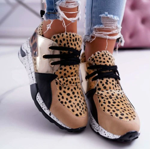leopard print comfort shoes