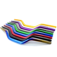 Универсальный 7/" 22 мм Диаметр мотоцикла Руль Ручка Бар для Harley KTM Kawasaki Honda Yamaha Suzuki многоцветный Длина 70 см