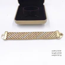 Ювелирные браслеты в богемном стиле для женщин браслет позолоченный золотой браслет Мужская цепочка из сплава многоцветные подарки, 1pz