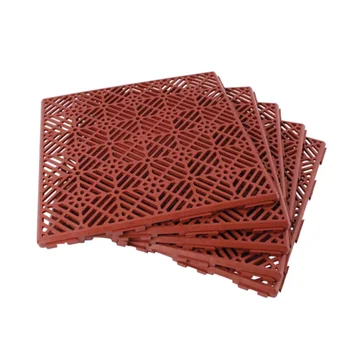 

5Pcs Non-Slip Floor Mats, Garden Plastic Floor, Non-Slip Garden Floor Mats, Plastic Floor Tiles