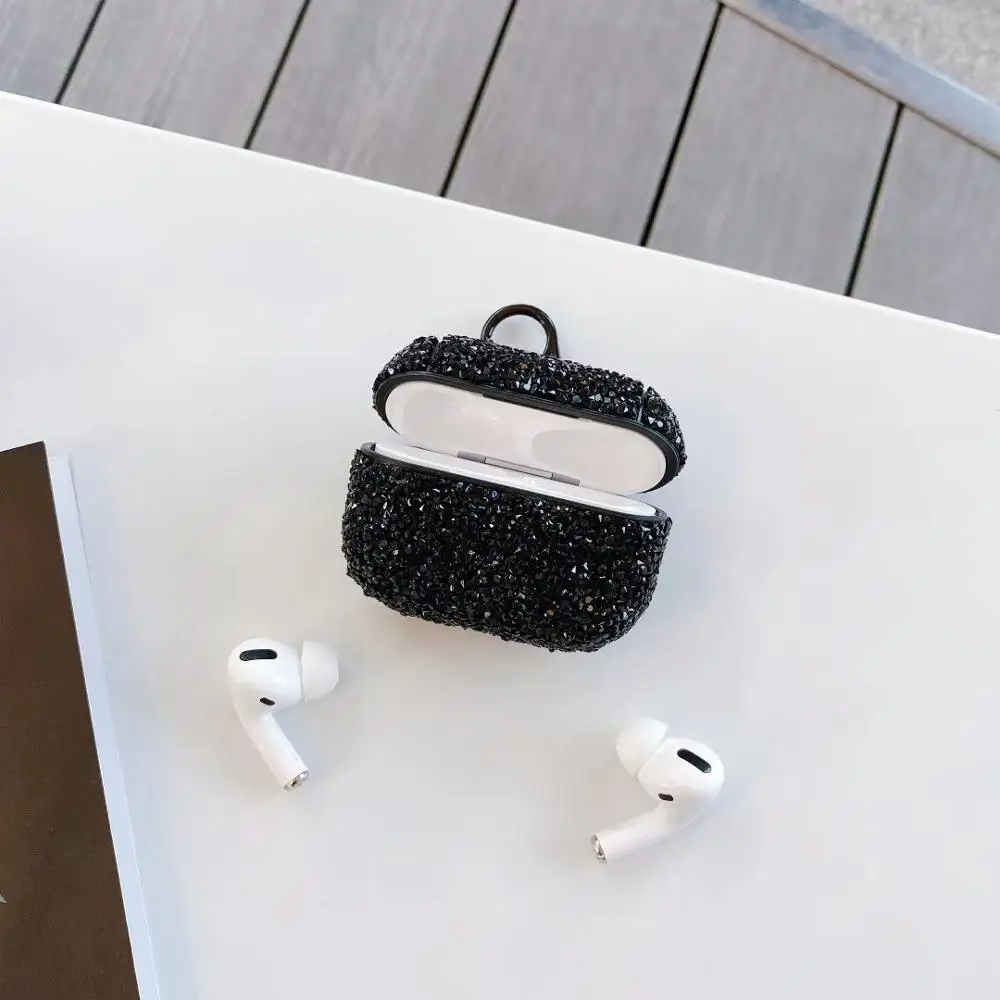 Шикарные стильные роскошные цветные стразы для Airpods Pro Чехол для Apple Airpods Pro Чехол Flash Diamond