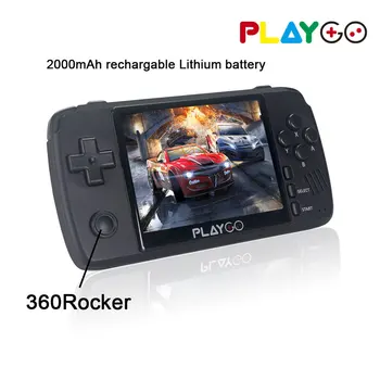 

New Upgraded PLAYGO Emulator Console 3.5 inch IPS screen Handheld Game player built in 1000 games in 16GB TF card For NES/PS