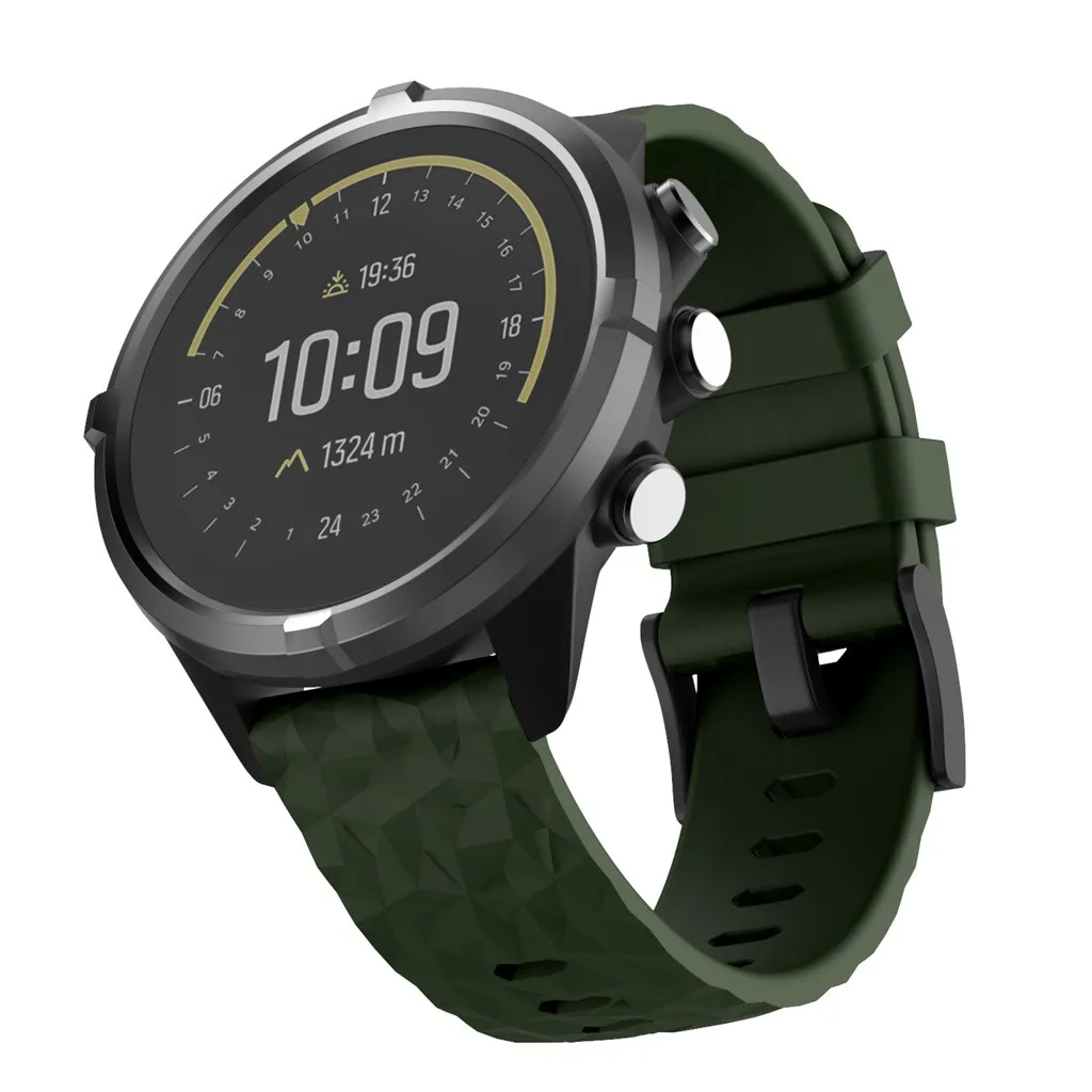 Спортивный силиконовый браслет наручные часы ремешок для Suunto 9/9 Baro медные часы# BO
