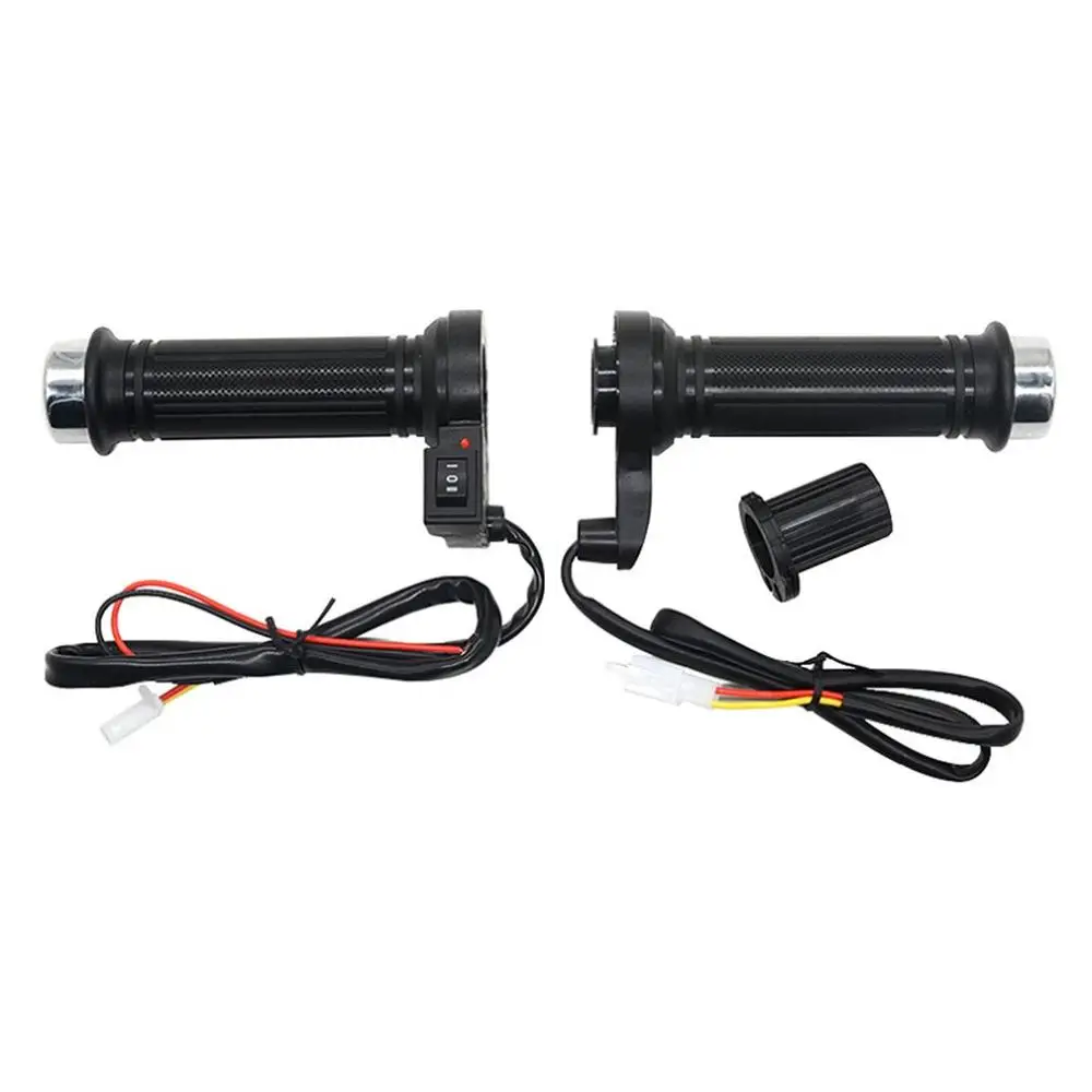 Мотоцикл электрический руль 1 пара мотоцикл Модифицированная электрическая ручная ручка 12 В нагревательная ручка Крышка