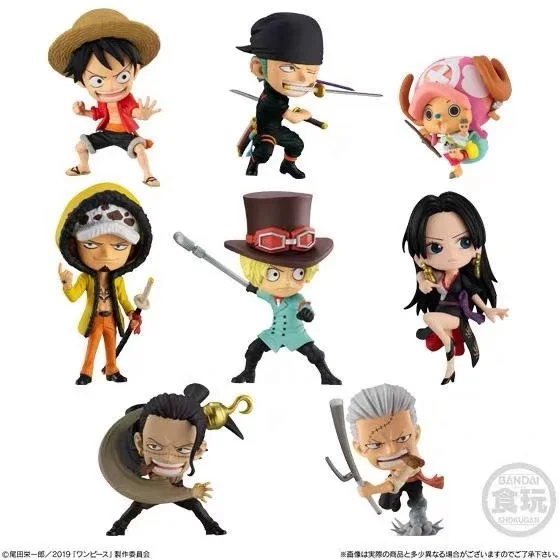 

One piece Adverge motion Luffy Zoro Law Tonytony Chopper PVC figure set model