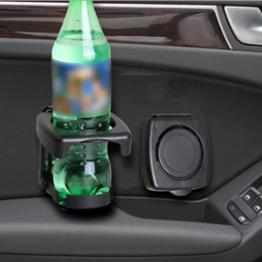 New Universal Folding Car Cup Holder Black Drink Holder Multifunctional