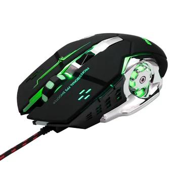 

X9 Wired Mouse Electric Game Athletic for Computer Hot Wheels USB Desktop Game Mouse