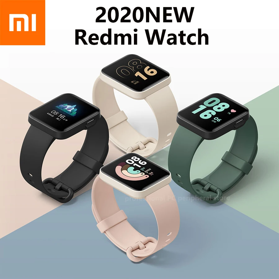

NEW Redmi Watch Xiaomi Wristband Heart Rate Sleep Monitor IP68 Waterproof 35g 1.4inch high-definition large screen Smart Watch