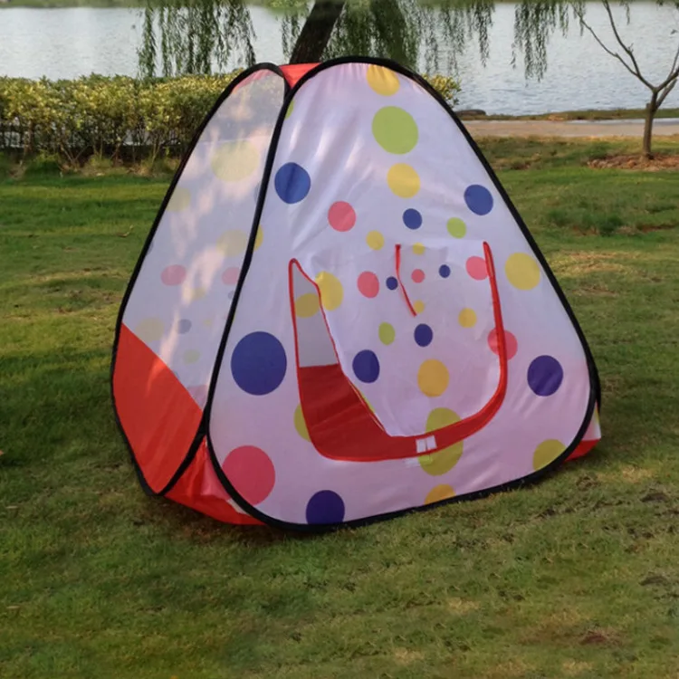 

Foreign Trade Travel Single Layer Outdoor Tent Children Foldable Pop-up Double Quickly Open Automatic Beach Tent