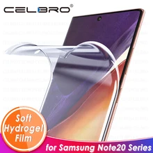 Hydrogel Film for Samsung Galaxy Note 20 Ultra Screen Protector Soft Not Glass for Samsung Note 20 10 S20 Plus Protective Film