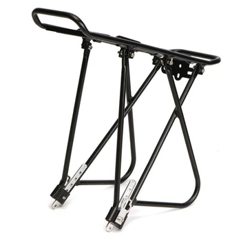 

Bicycle Luggage Carrier MTB Bike Aluminum Shelf Frame Pannier Carrier Holder Bicycle Rear Rack Cycling Bracket