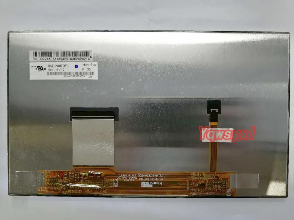 Yqwsyxl оригинальный 100% новый 9 дюймов 1280X720 ЖК-экран HannStar HSD090IHW1 HSD090IHW1-A10 дисплей для