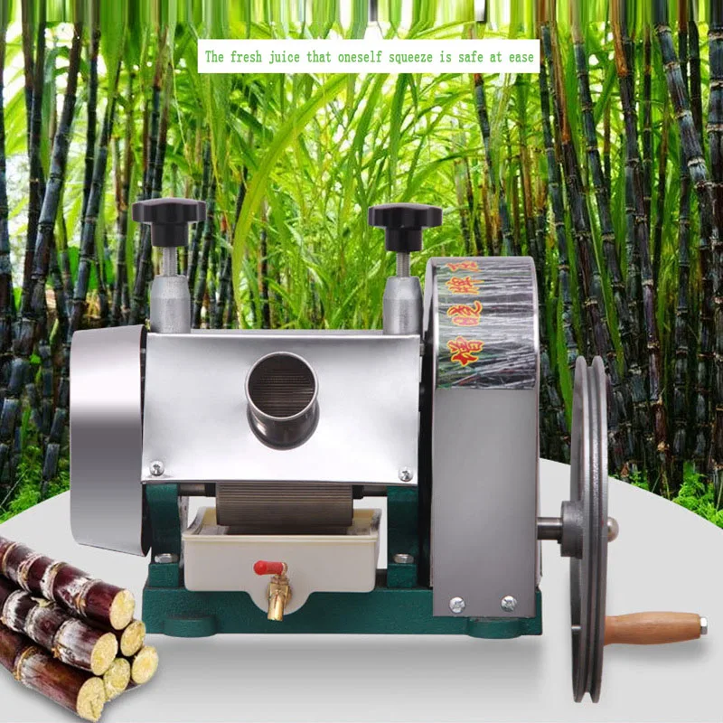 BEEMSK Stainless steel manual Sugarcane juicer Extractor/Hand-operated sugar cane making machine crusher | Дом и сад