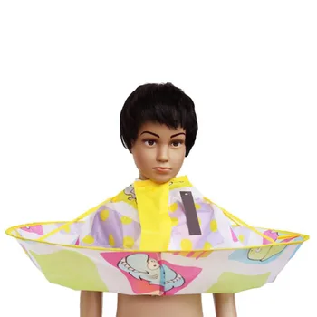 

Children Shampoo Capes Haircut Cloth Kids Cutting Hair Waterproof Collar Cloth Hair Salon Barber Cape Hairdressing Hair Care