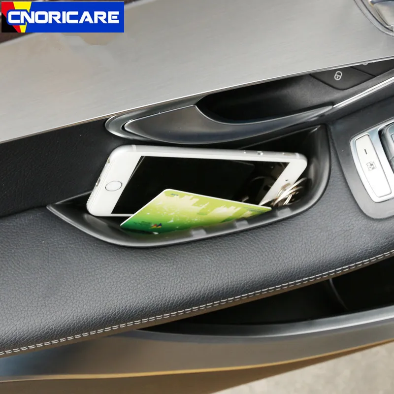 Подлокотник для двери автомобиля коробка хранения украшение Mercedes Benz C класса W205