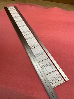 

New 50 PCS/lot 12LED LED backlight strip for 43PUS6551 43PUS6401 LB43014 V0_00 43PUS6501 43PUS6101 43PUS6201 TPT430U3 43PUH6101