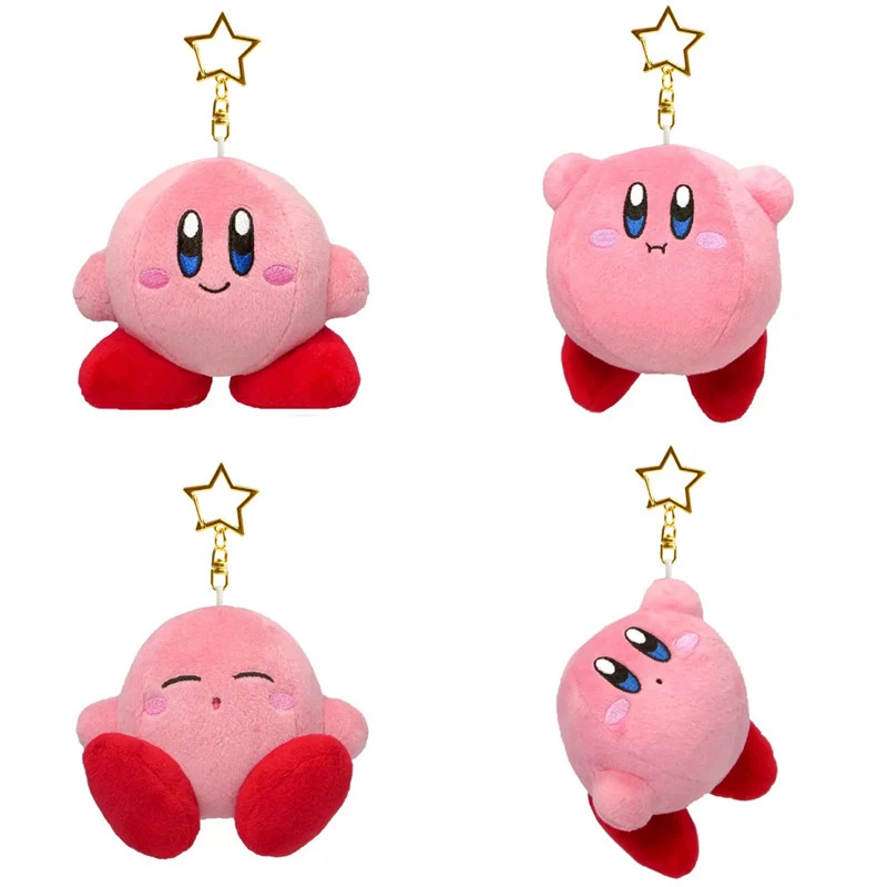 Милая звезда Игры В Kirby плюшевые аниме мягкие игрушки детский брелок для