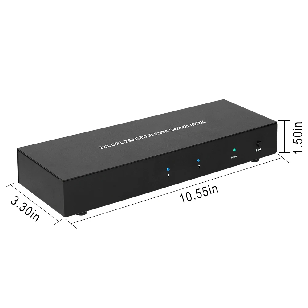 2x1 переключатель DP1.2 и USB2.0 KVM|Кабели VGA| |