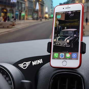 

Car Styling Phone Holder Navigation Folding Vehicle GPS Bracket For Mini Cooper JCW R55 R56 R60 R61 F54 F55 F56 F60 Accessories