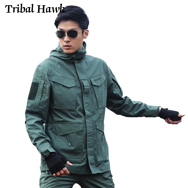 Men Tactical Jacket M65 Military Army Swat Field Jacket Airsoft Combat
