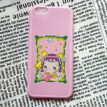 

210 Mobil Phone Cover Cellphone Shell Cases Housing Iphone Craft Cross Stitch Needlework Embroidery Counted Cross-Stitching Kit