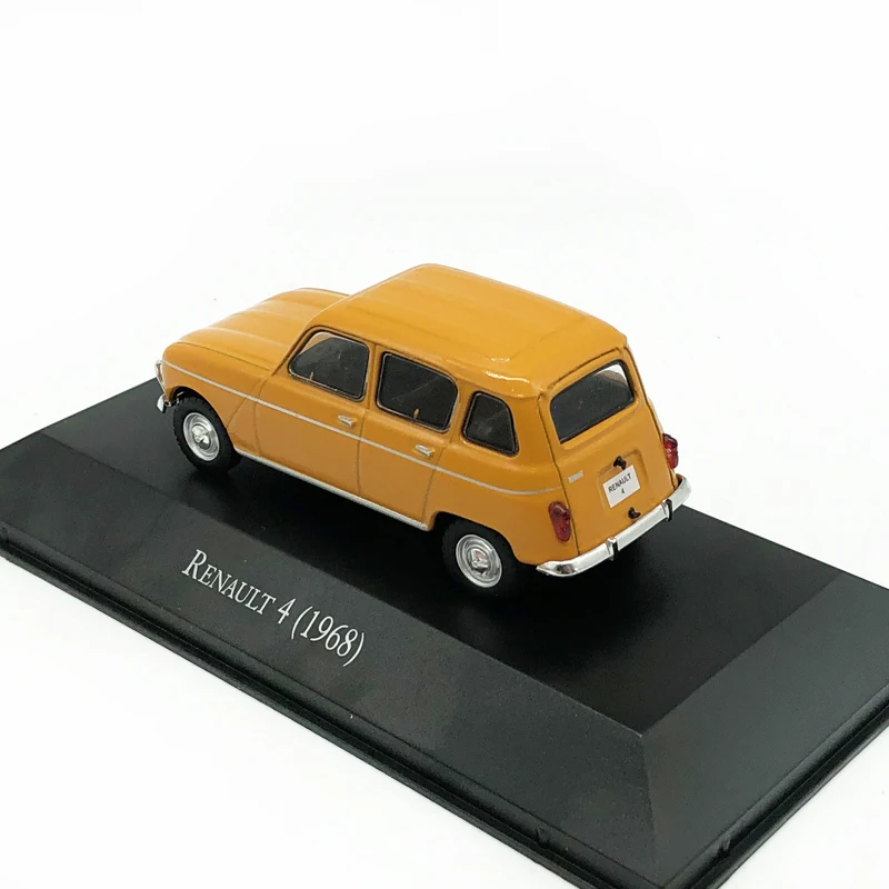 Die Cast Car Model Rare Collection Khaki 1/43 IXO RENAULT 4 1968 Cars
