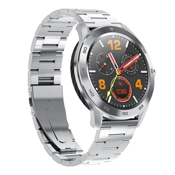 

DT98 Bluetooth Call Smart Watch Full Sn Press IP68 Waterproof PPG Heart Rate Blood Pressure Monitor for Xiaomi Huawei-Silver