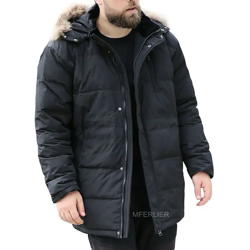 Зимние куртки для мужчин, большие размеры, обхват груди 170 см, 5XL, 6XL, 7XL, 8XL, 9XL, 10XL, длинные рукава, пуховики для холодной погоды