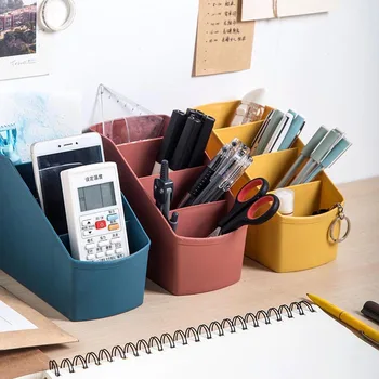 

Remote Control Box Plastic Desktop Domestic Living Room Desktop Makeup Box Storage Box Indoor Support Storage Rack