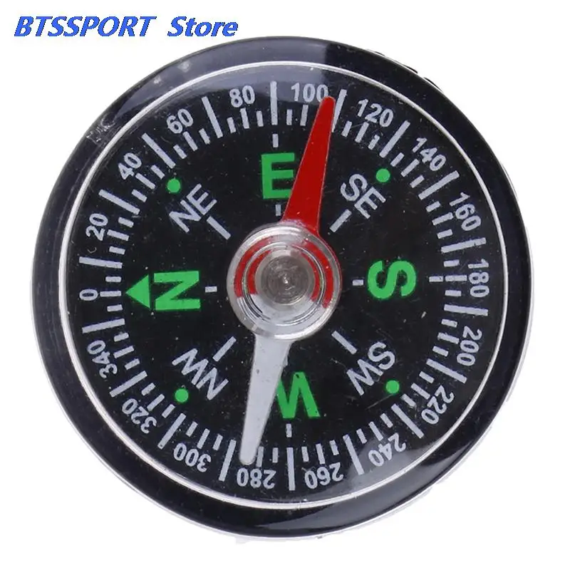 30mm Mini Compass Camping Hiking Outdoor Travel Navigation Wild Survival Tool | Спорт и развлечения