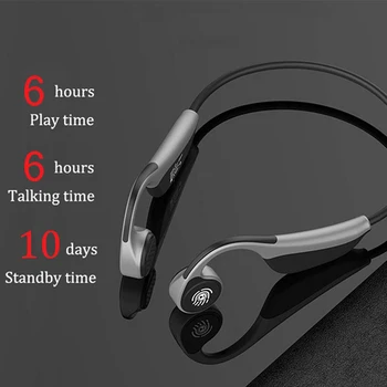

New V9 Wireless Bluetooth 5.0 earphones Bone Conduction Earphone Outdoor Sport Headset with Microphone Headsets PK Z8 Headset