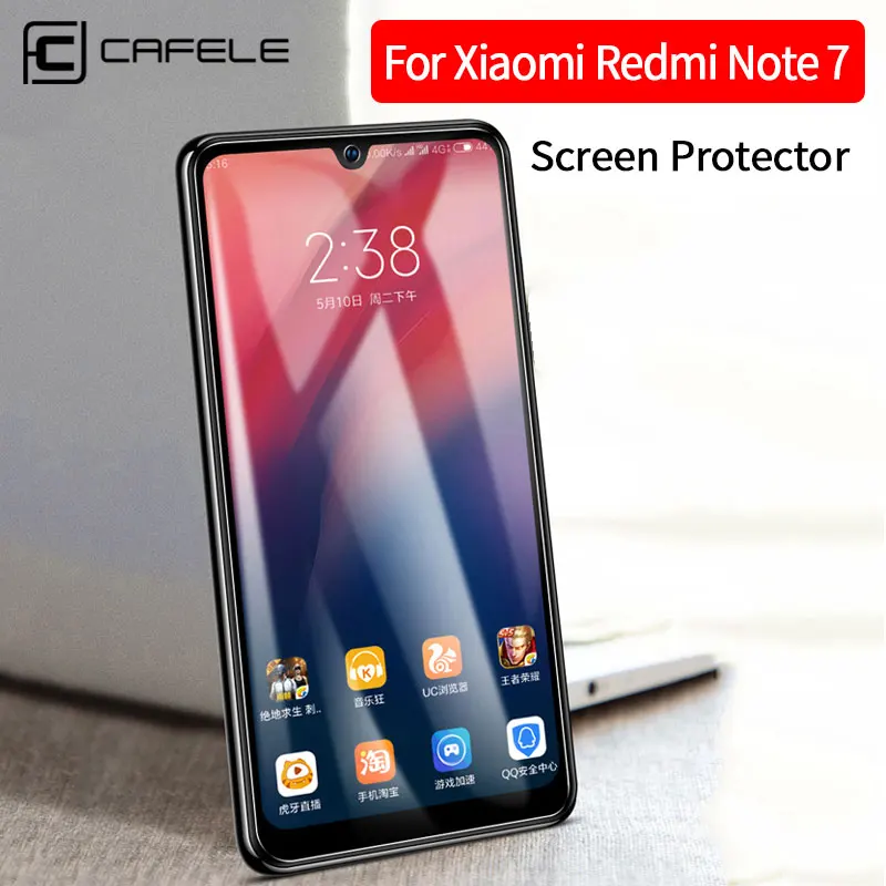 Защитный экран CAFELE для Xiaomi Redmi Note 7 закаленное стекло 2.5D изогнутый край HD
