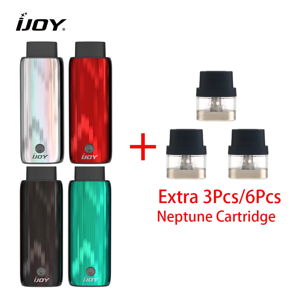 Оригинальный набор для вейпа IJOY Нептун 12 Вт с батарейным блоком 650 мАч баком